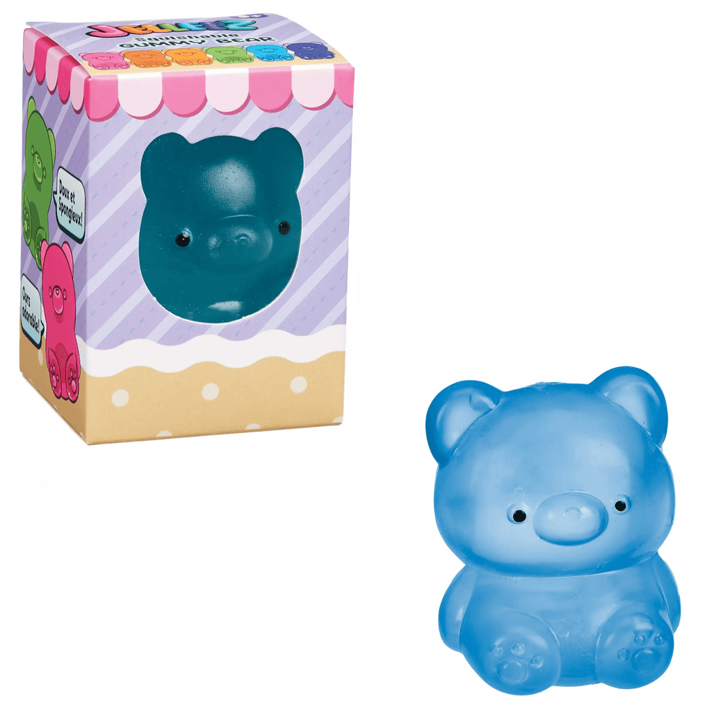 blue gummy sugar malt stress ball bear