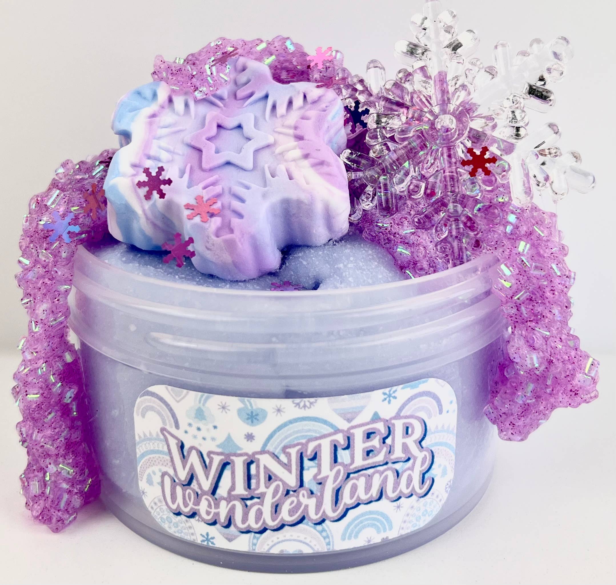 Winter Wonderland DIY Slime – My Sensory Tools