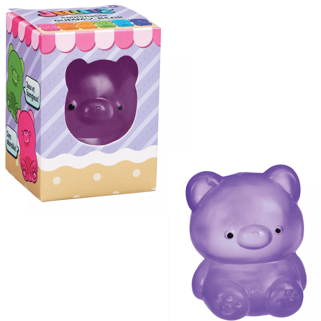 purple gummy sugar malt stress ball bear